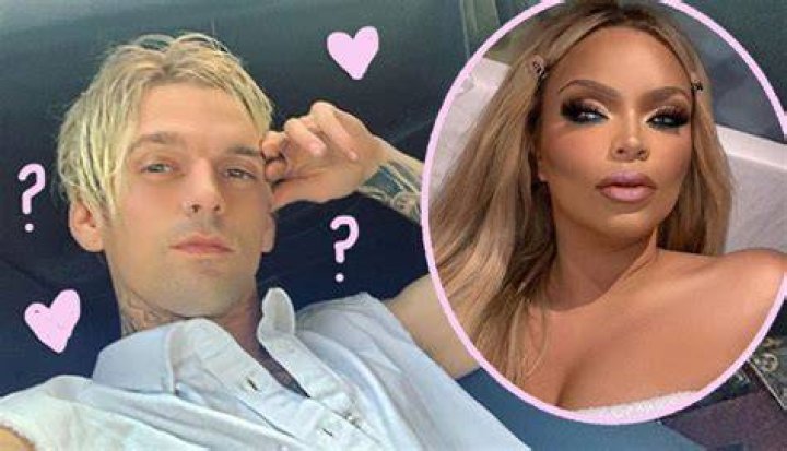 Aaron Carter and Trisha Paytas Kissing