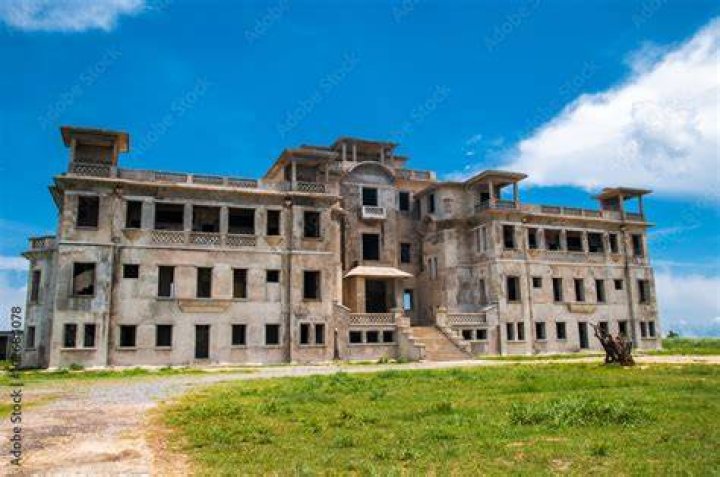 Abandoned Hotel in Cambodia