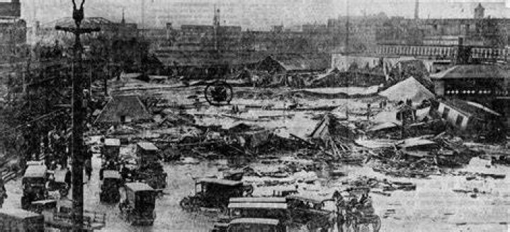 Aftermath Of The Great Boston Molasses Flood