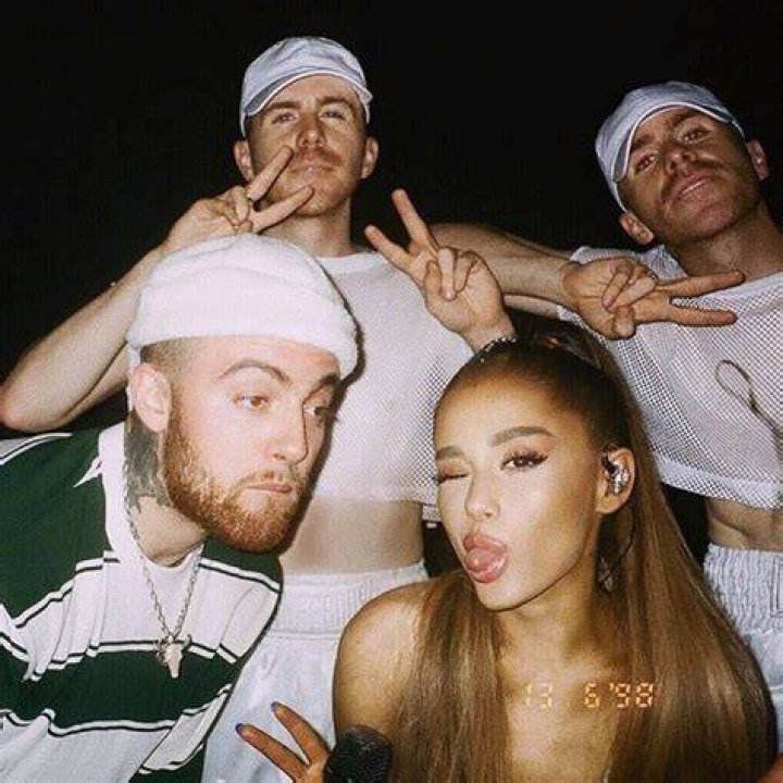 ariana grande mac miller snapchat