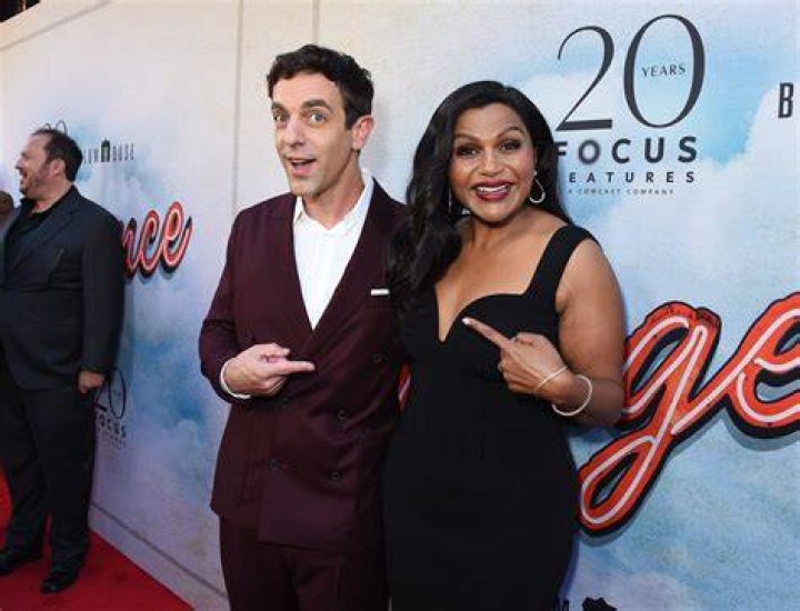 B. J. Novak and Mindy Kaling