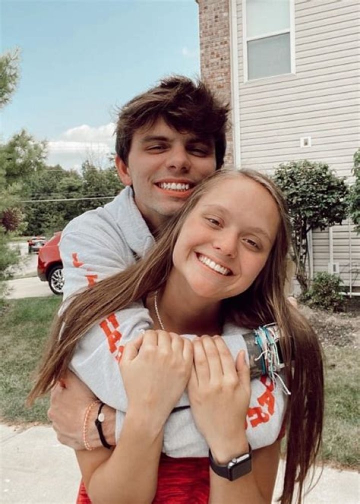 Braxton Comer with his girlfriend