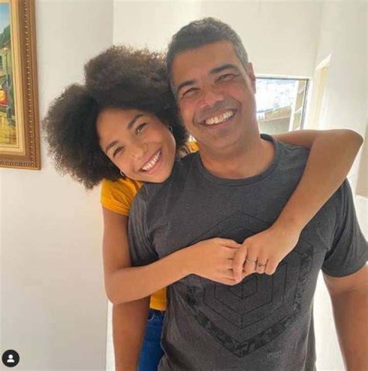 Bruna Inocencio with her mother