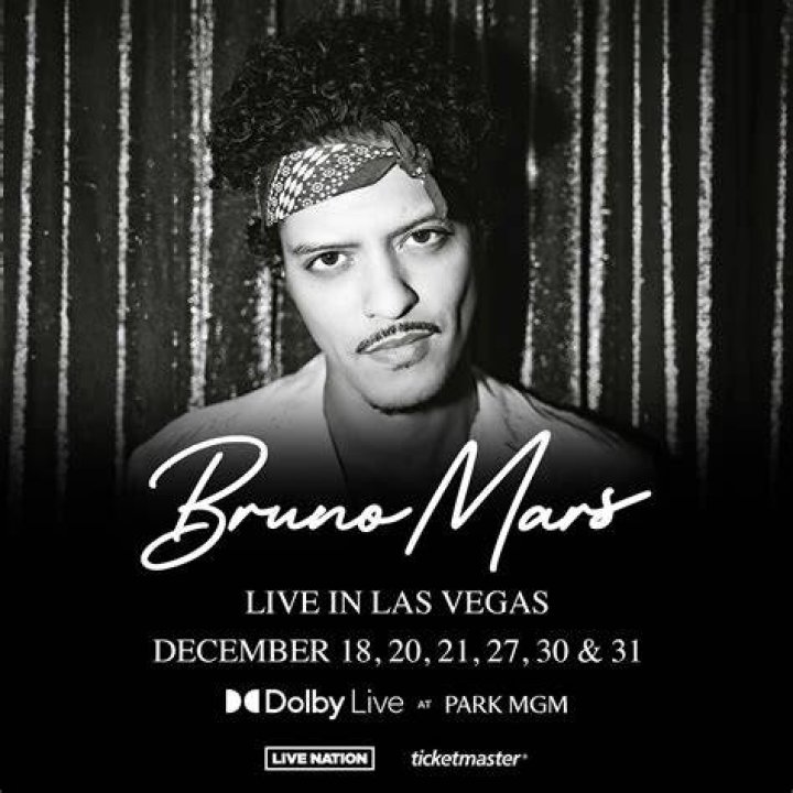 Bruno mars vegas