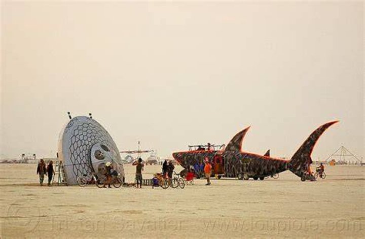 Burning Man UFO