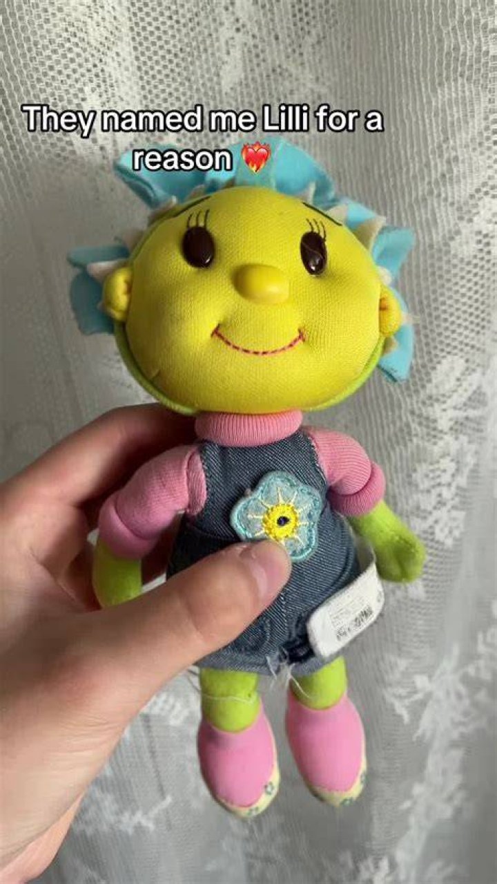 Childhood photo of Lilli