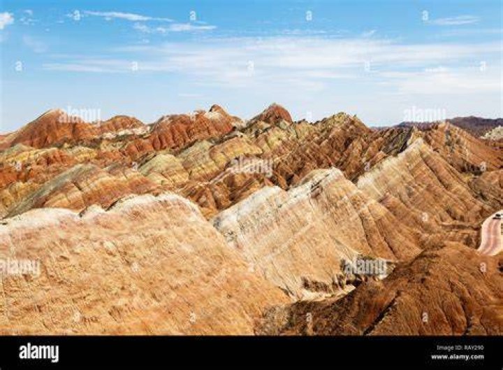 China Striped Mountains