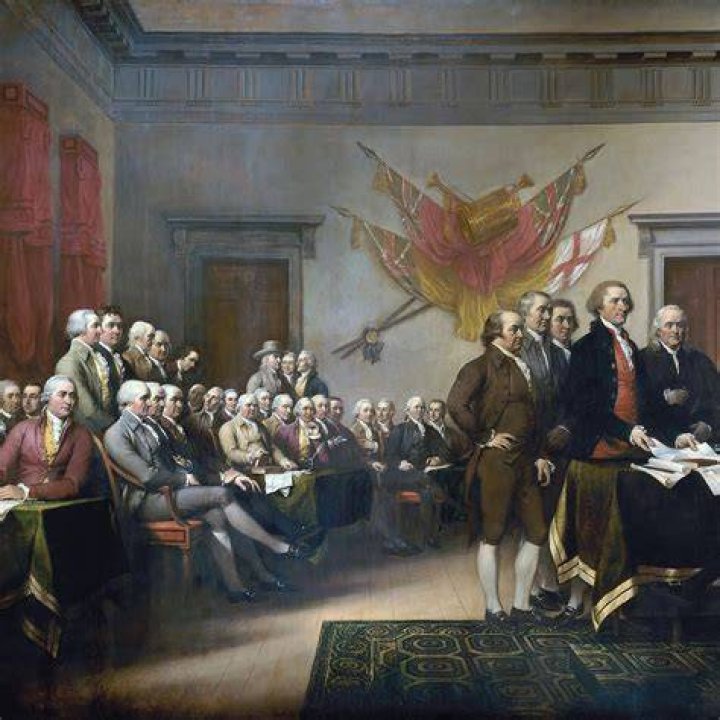 Congress Reviews Declaration Of Independence