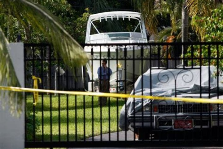 Crime Scene At Sean Taylors Home