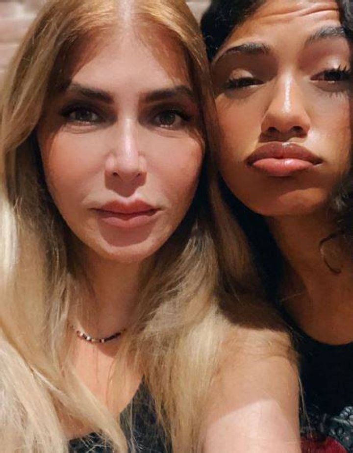 Dior with her mom Tannaz T Goodjohn