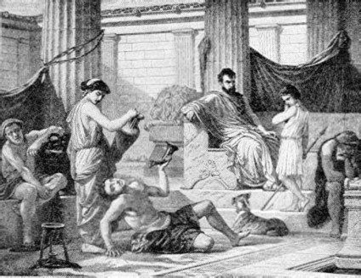 Drunken Helot Slaves
