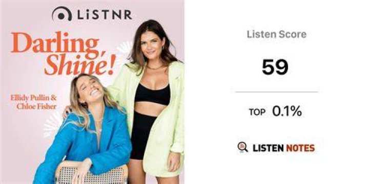 Ellidy Pullin hosts a podcast named Darling, Shine! Podcast