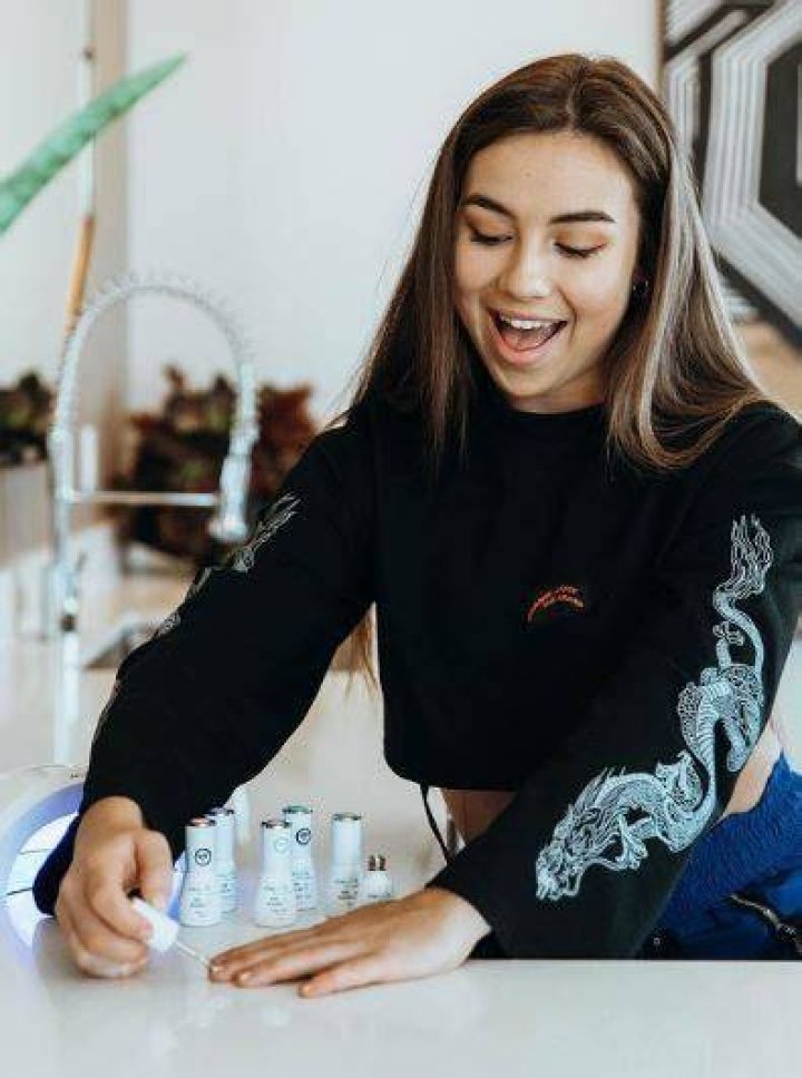 Enola Bedard promotes beauty brands