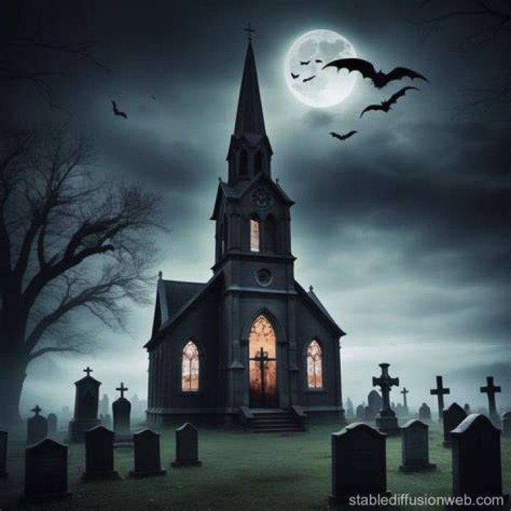 Haunted Church in Cambodia