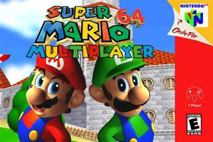 How do you play multiplayer on Super Mario 64?