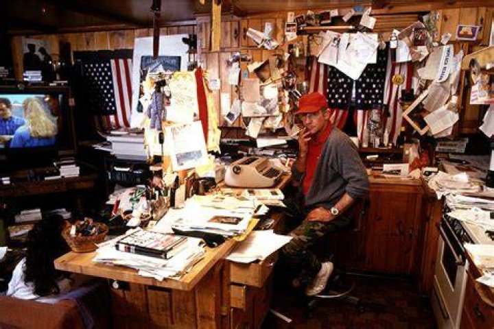 Hunter S Thompson Writing By The Water