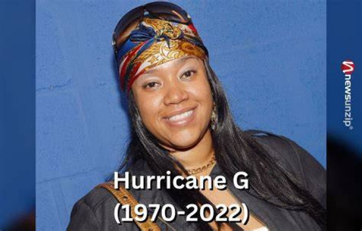 Hurricane G was a rapper