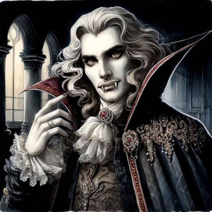 Illustration Of A Vampire