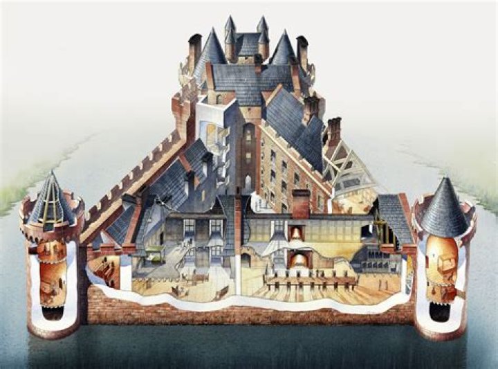 Illustration Of Caerlaverock Castle