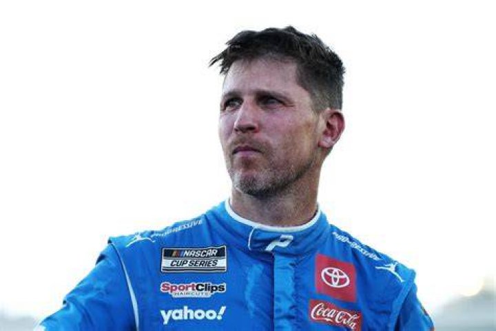 Image of Racing Driver, Denny Hamlin net worth is $45 million