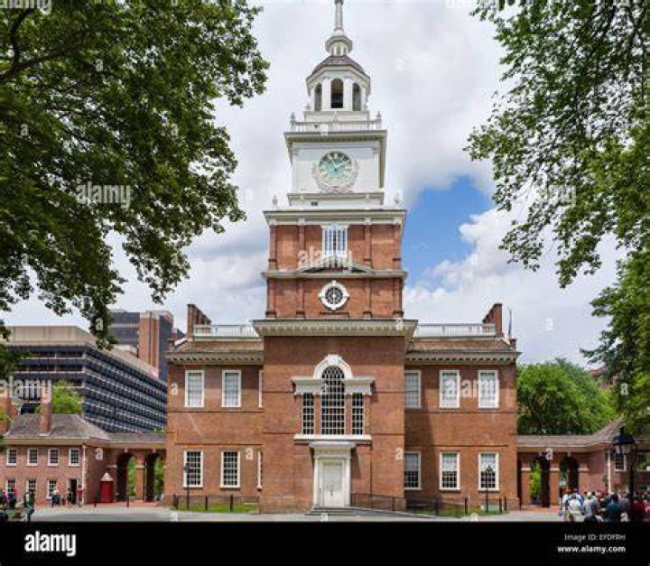 Independence Hall In Philadelphia