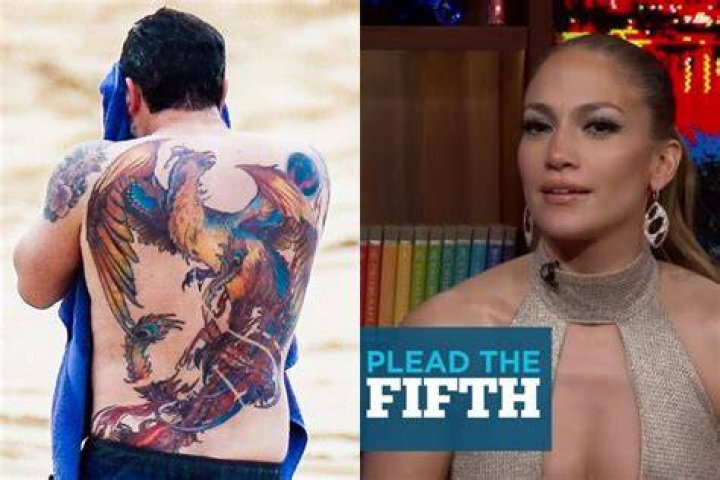 Jennifer Lopez, Ben Affleck Tattoo