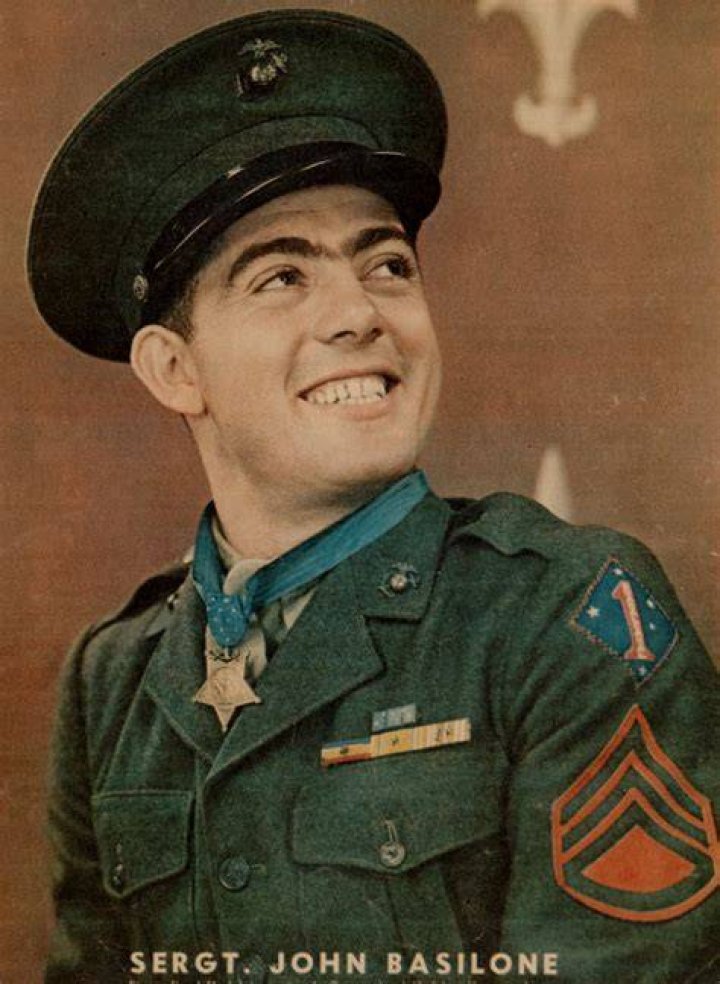 John Basilone Portrait