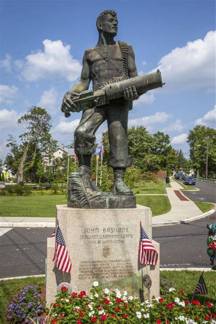 John Basilone Statue