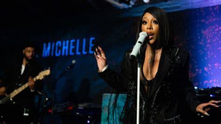 K. Michelle Flashes Her Breasts At NYE Crowd
