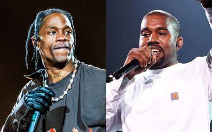 kanye west travis scott getty kanye west travis scott getty