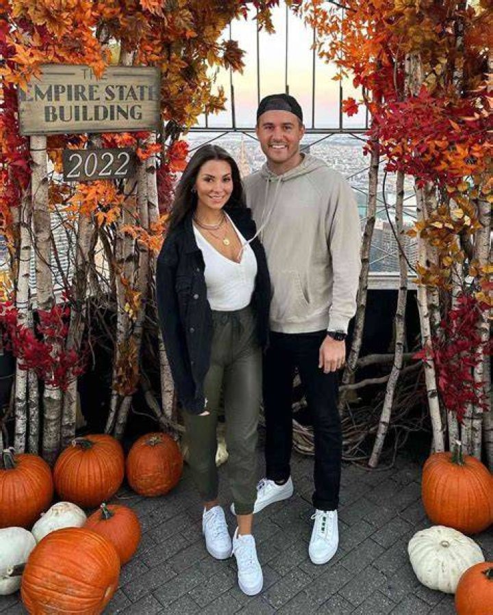 Kelley Flanagan Smiles in Red Dress at Bachelor After the Final Rose Finale