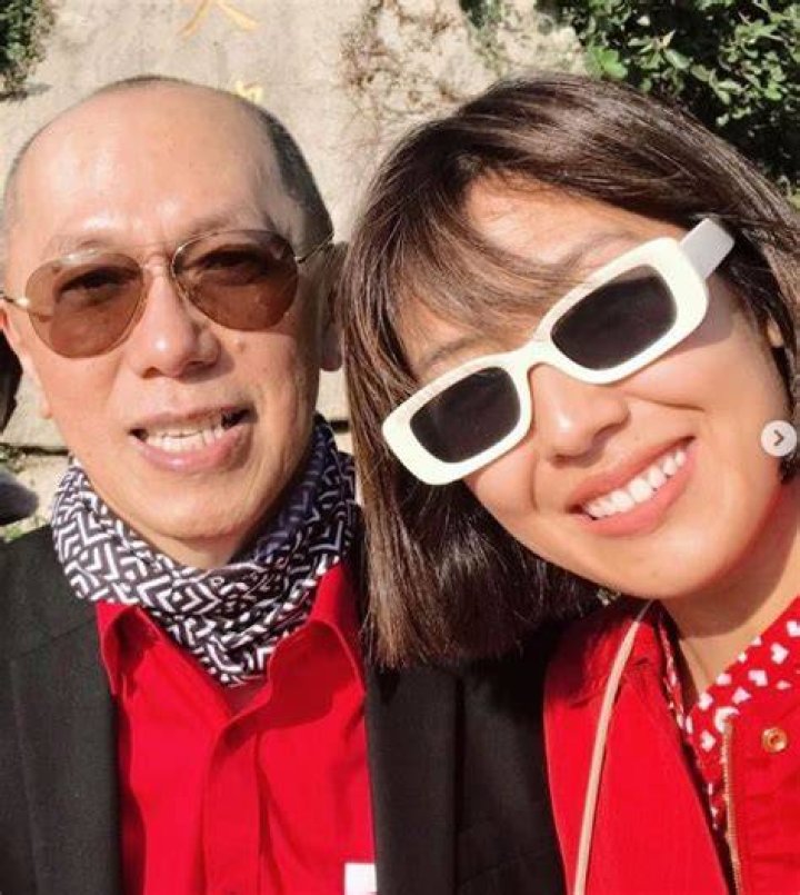Liz Uy and her dad