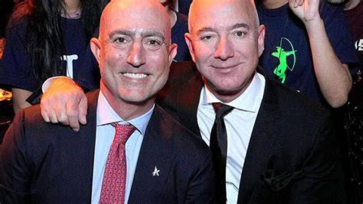 Mark Bezos and his step-brother Jeff Bezos