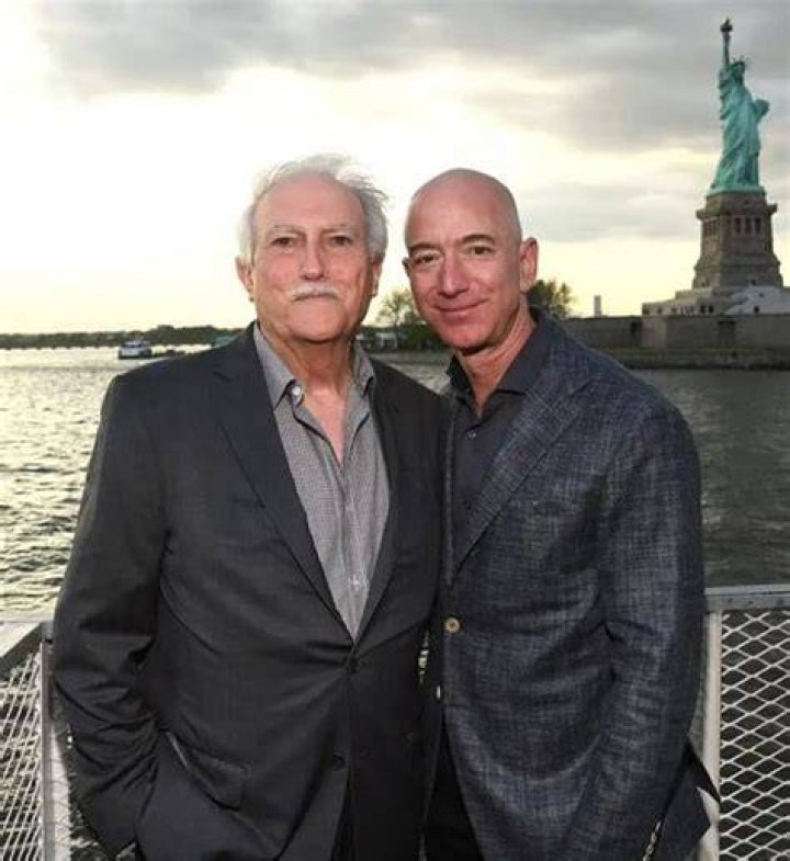 Mark Bezos with his father Miguel Mike Bezos and mother Jacklyn Bezos