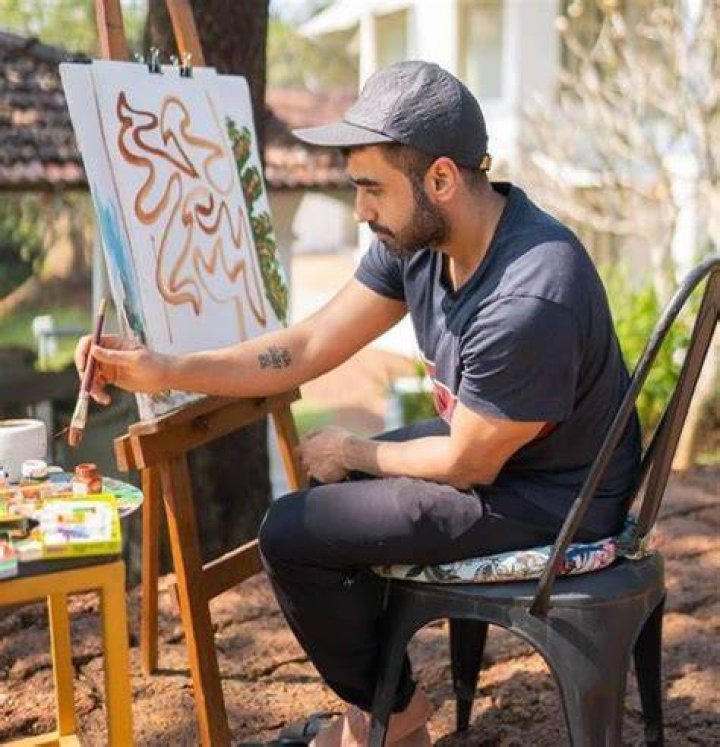 Nikhil Kamath loves painting