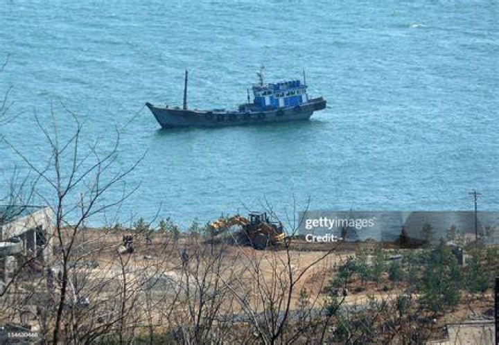 North Korean Fishing Boat