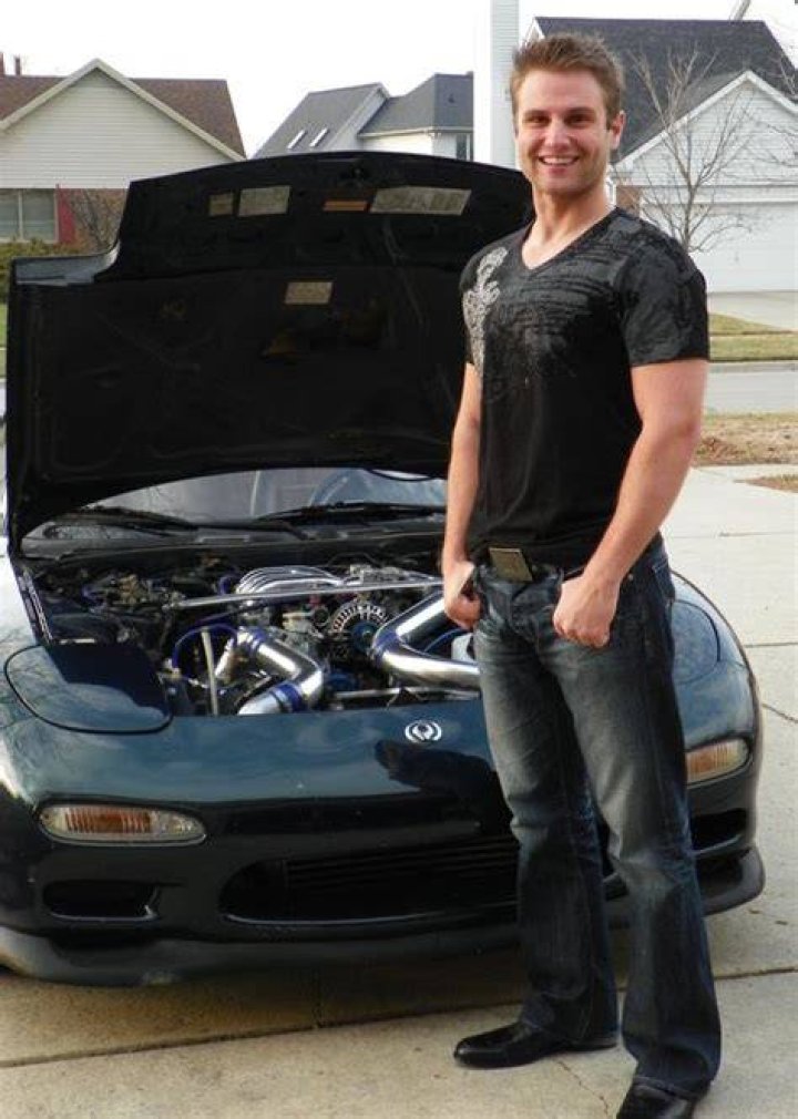 Rob Dahm cool with his car