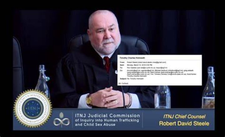 Robert David Steele with friends on USA Tour