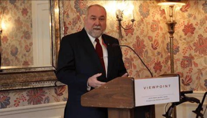 Robert David Steele with his pet dog