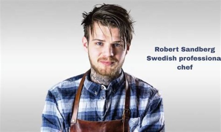 Robert Sandberg with professional chef Danyel Couet