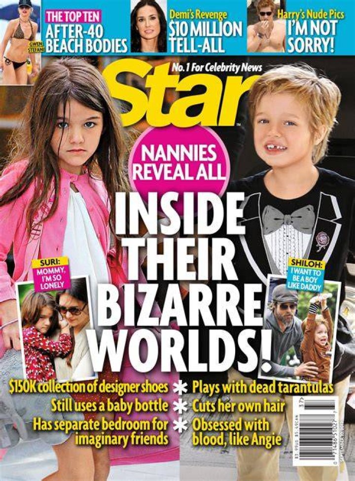Suri featured on magazine covers