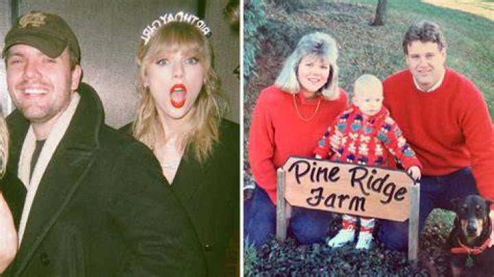 Taylor with her family