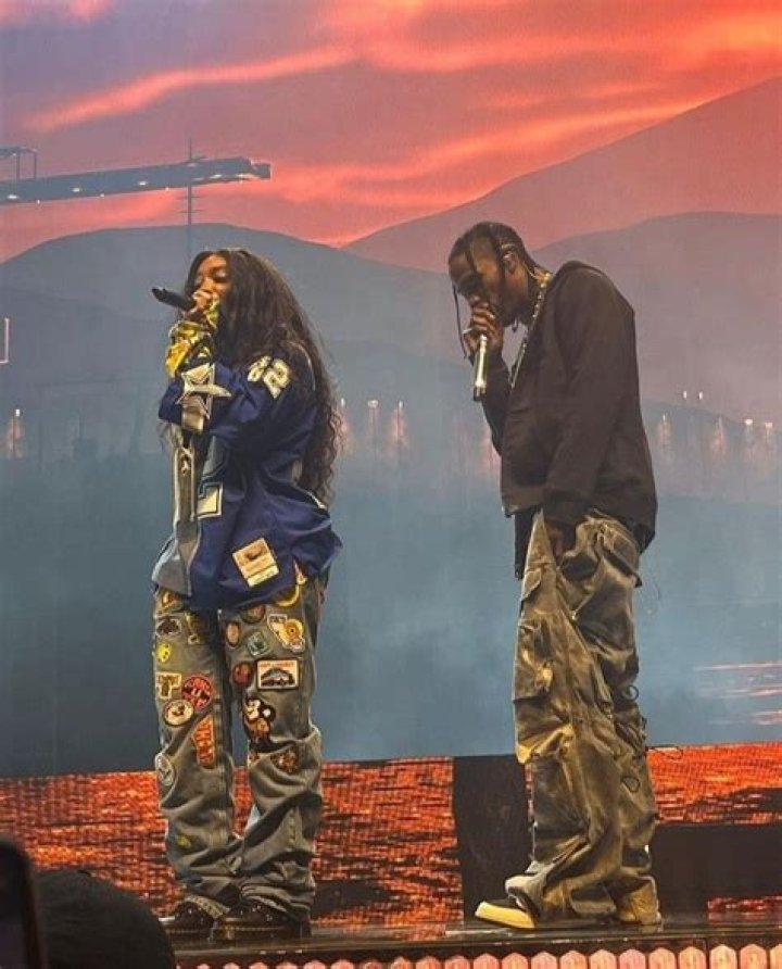Travis Scott Attended SZA's 