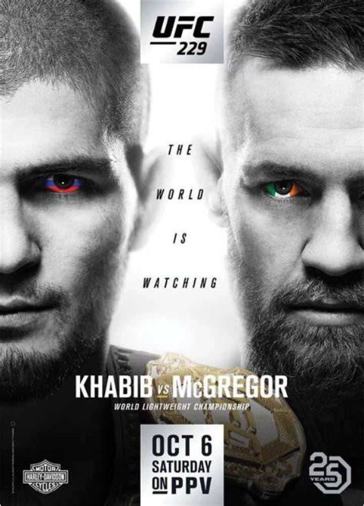 UFC 229: Khabib v McGregor