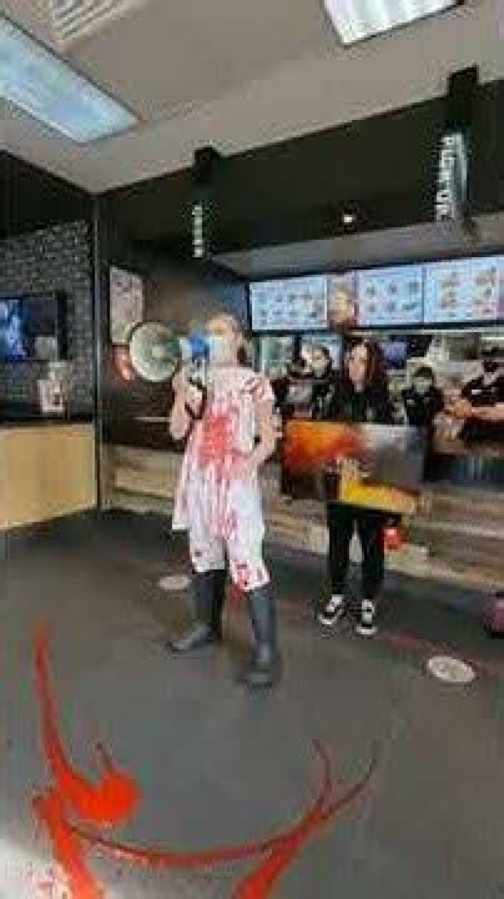 V-gan Booty at KFC