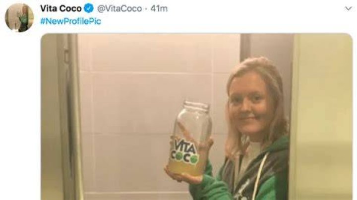 Vita Coco Rep With Pee Jar