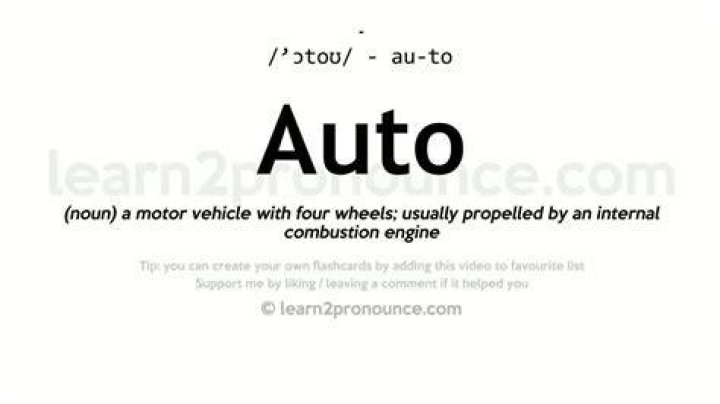 What does auto mean