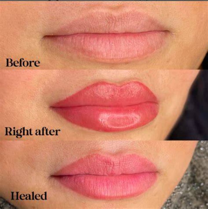 What is lip blushing?
