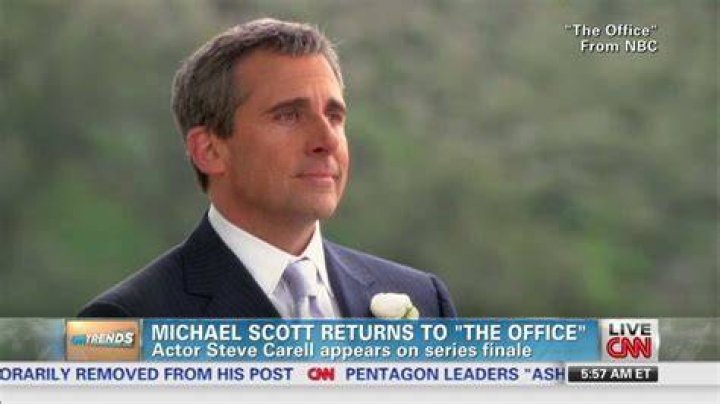 Why did Steve Carell not talk in the finale?