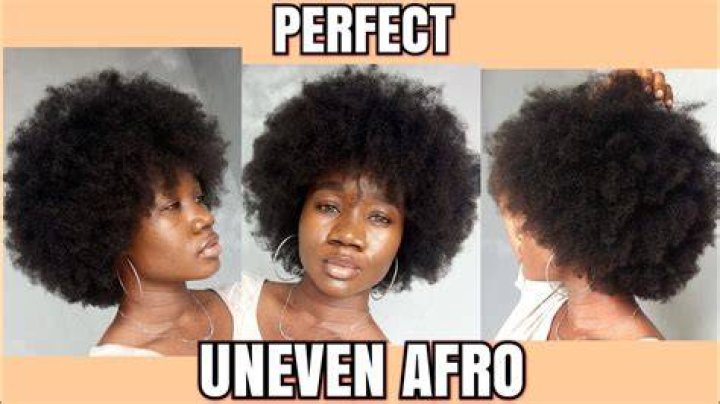 Why does my afro grow uneven